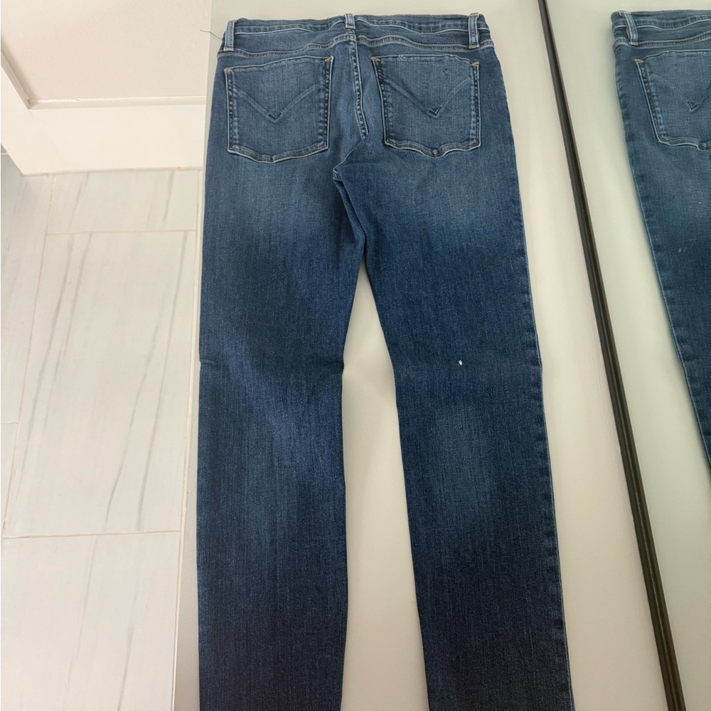 Hudson Jeans Women's Blue Ankle & Cropped Jeans